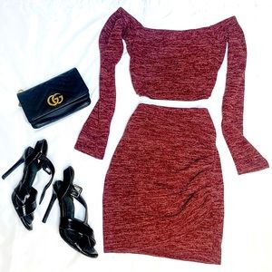 TWO PIECE SKIRT SET
